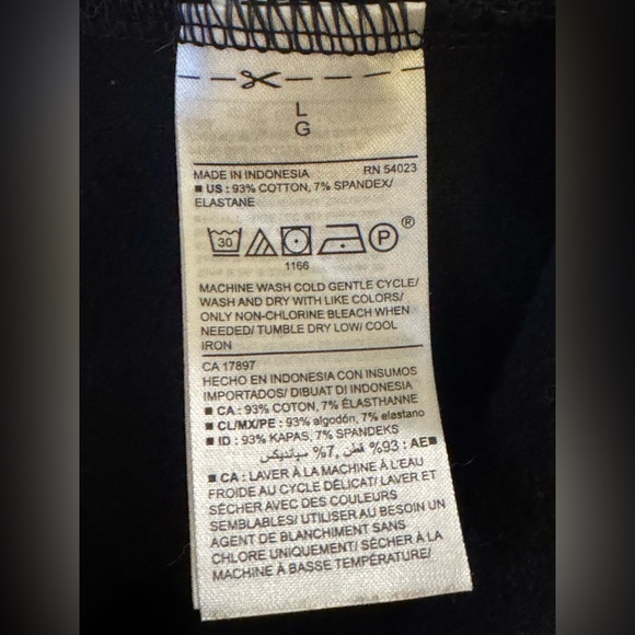 Old Navy Black V-Neck Mini Dress - Picture 4 of 4